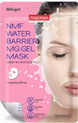 Маска для лица гидрогелевая Purederm Nmf Water Barrier Mg:Gel Mask (23г)