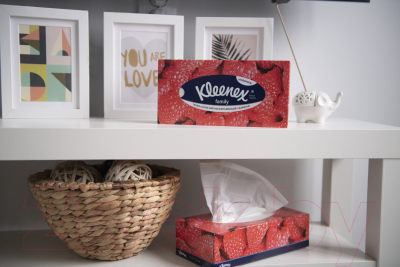 Бумажные салфетки Kleenex Family универсальные (150шт)