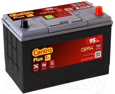 Автомобильный аккумулятор Centra Plus R+ / CB954 (95 А/ч)