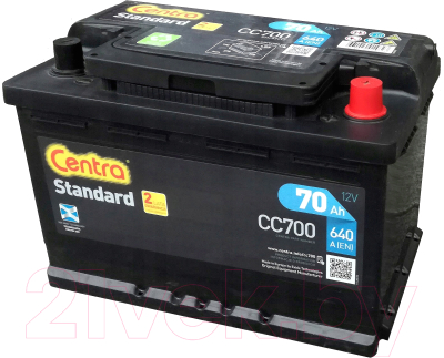 Автомобильный аккумулятор Centra Standard R+ / CC700 (70 А/ч)