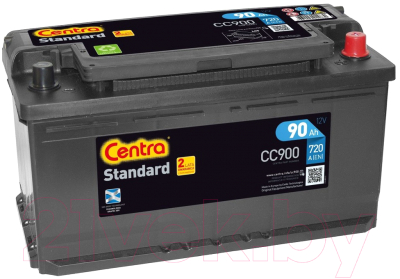 Автомобильный аккумулятор Centra Standard R+ / CC900 (90 А/ч)