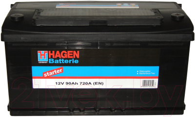 

Автомобильный аккумулятор Hagen, R+ / 59518