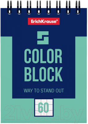 Блокнот Erich Krause Color Block / 49682 (60л)