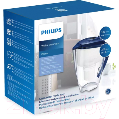 Фильтр-кувшин Philips AWP2922/10 (3л, синий)