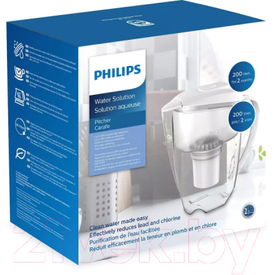Фильтр-кувшин Philips AWP2920/10 (3л, белый)