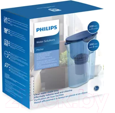 Фильтр-кувшин Philips AWP2915/10 (3л, синий)