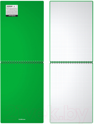 Блокнот Erich Krause Classic / 46952 (60л, зеленый)