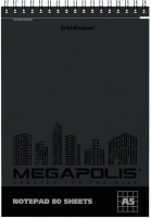 Блокнот Erich Krause Megapolis / 49812 (80л) - 