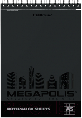 Блокнот Erich Krause Megapolis / 49812 (80л)