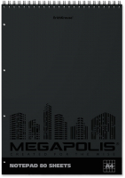 Блокнот Erich Krause Megapolis / 49813 (80л) - 