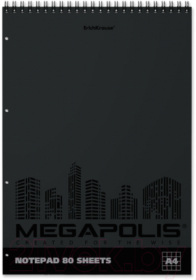 Блокнот Erich Krause Megapolis / 49813 (80л)