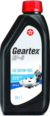 

Трансмиссионное масло Texaco, Geartex EP-5 80W90 / 803167NKE