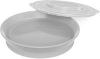 Тарелка для кормления Twistshake Plate / 78164 (пастельный серый) - 
