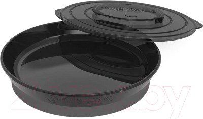 Тарелка для кормления Twistshake Plate / 78168 (черный)