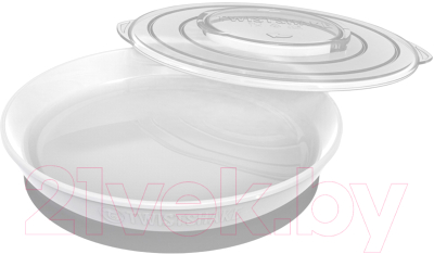 Тарелка для кормления Twistshake 78167 (белый)