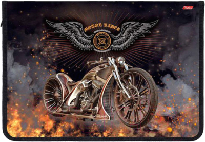 

Папка для тетрадей Hatber, MotorBike / Amt 04007
