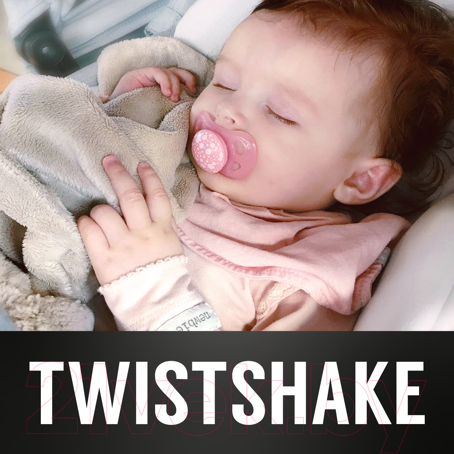 Набор пустышек Twistshake 78286 (2шт, пастельный розовый/фиолетовый) — фото 3