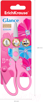 Изображение товара Ножницы канцелярские Erich Krause Glance / 37434