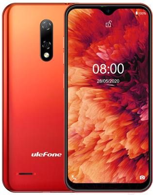 Смартфон Ulefone Note 8P (оранжевый)