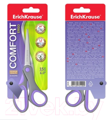 Изображение товара Ножницы канцелярские Erich Krause Comfort / 35109