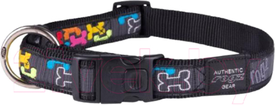 

Ошейник Rogz, Special Agent Multi Bone Black / RHB04CL