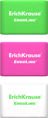 Набор ластиков Erich Krause ErgoLine Pillow / 44478