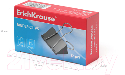 Изображение товара Зажим для бумаги Erich Krause 25087