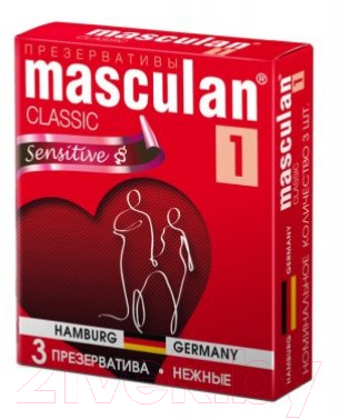 Презервативы Masculan Classic-1 нежные №3