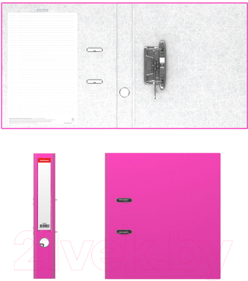 Папка-регистратор Erich Krause Neon / 45403 (розовый)