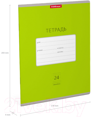 Изображение товара Тетрадь Erich Krause Классика Bright / 46483 (24л, линейка)