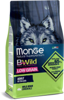 Сухой корм для собак Monge BWild Dog Adult Wild Boar (12кг) - 