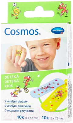 Пластырь Cosmos Kids два вида (20шт)