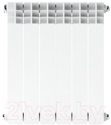 Радиатор алюминиевый НРЗ 500/100 (8 секций)