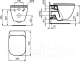 Миниатюра изображения товара Унитаз подвесной Ideal Standard Tesi T355101