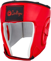Боксерский шлем Indigo PS-827 (L, красный) - 