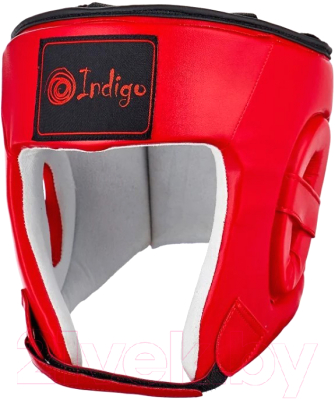 Боксерский шлем Indigo PS-827 (L, красный)