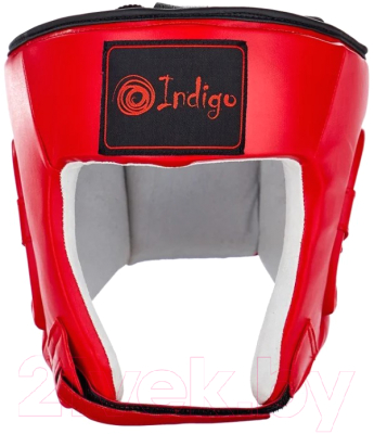 Боксерский шлем Indigo PS-827 (L, красный)