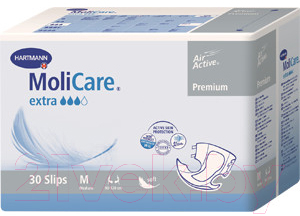 Подгузники для взрослых MoliCare Premium Extra Soft (M, 30шт)
