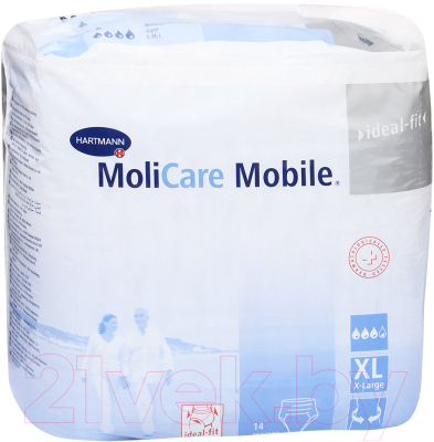 Трусы впитывающие для взрослых MoliCare Mobille XL (14шт)