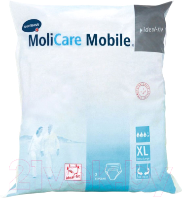 Трусы впитывающие для взрослых MoliCare Mobille XL (2шт)