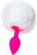 Пробка интимная ToyFa ToDo Sweet Bunny / 357015 (белый/розовый) - 