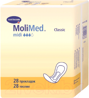 Прокладки урологические MoliMed Classic Midi (28шт)