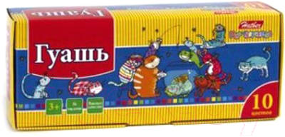 

Гуашь Hatber, Ассорти, Прикольные коты / KKs-10280