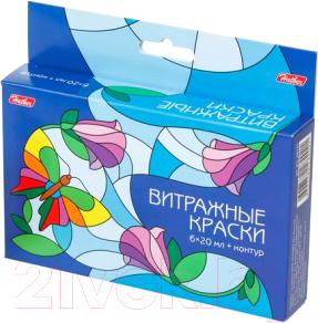 

Акриловые краски Hatber, Ассорти, KV-06120