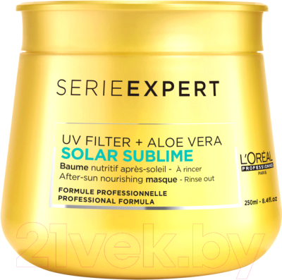 Маска для волос L'Oreal Professionnel Serie Expert Solar Sublime+Aloe Vera (250мл)