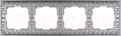 Рамка для выключателя Werkel WL07-Frame-04 / a046428 (матовый хром)