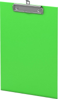 Планшет с зажимом Erich Krause Neon / 45409 (зеленый) - 