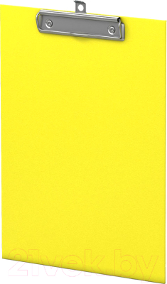 Планшет с зажимом Erich Krause Neon / 45410 (желтый)