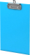 Планшет с зажимом Erich Krause Neon / 49440 (голубой) - 