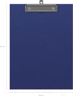 Планшет с зажимом Erich Krause Standard / 755 (синий)